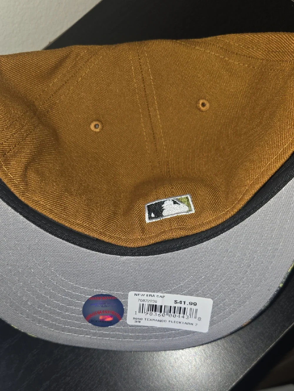 Hat Club Texas Rangers Heritage Logo Patch New Era 59Fifty Fitted Hat 7 3/8 - Picture 5 of 6